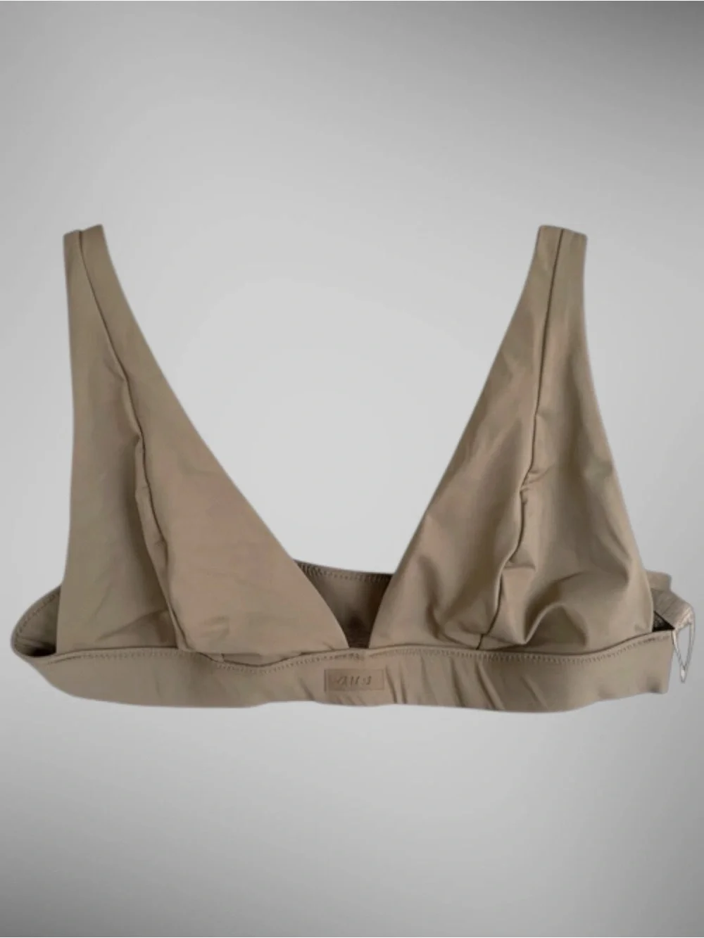 SKIMS Swim Plunge Bikini Top 3X Desert NWT Sculpting Minimalist